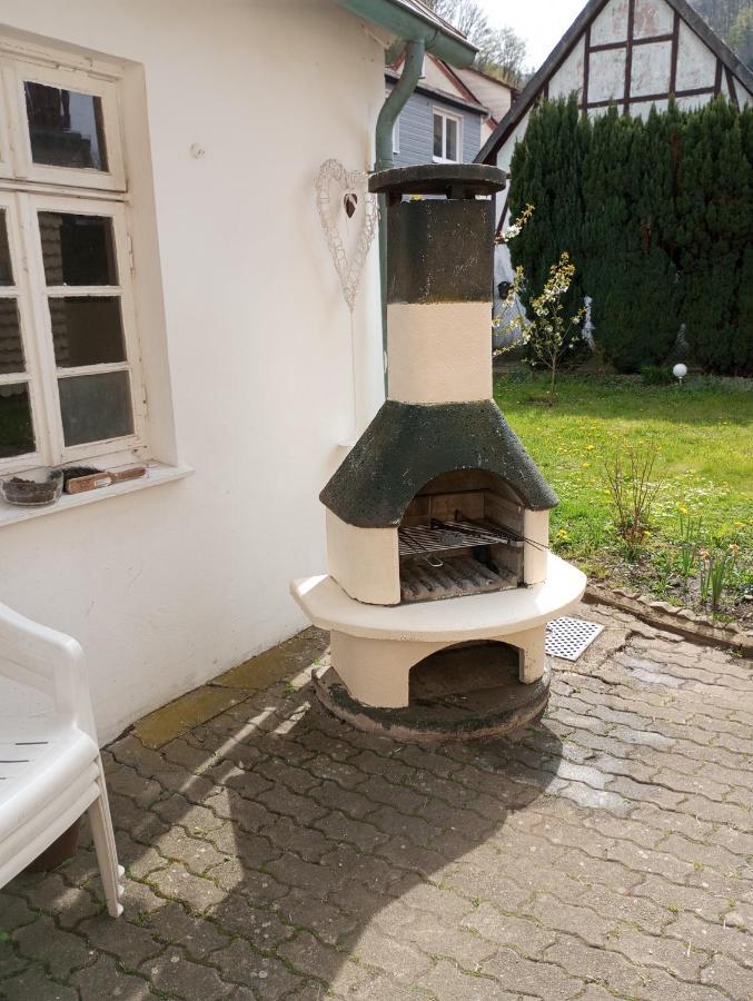 Ferienhaus Am Fluss Mit Traumhafter Dachterrasse ,Garten Und Grill Walkenried Екстер'єр фото
